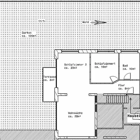 85 Qm Pauluste Mit Terasse Und Garten * Rostock