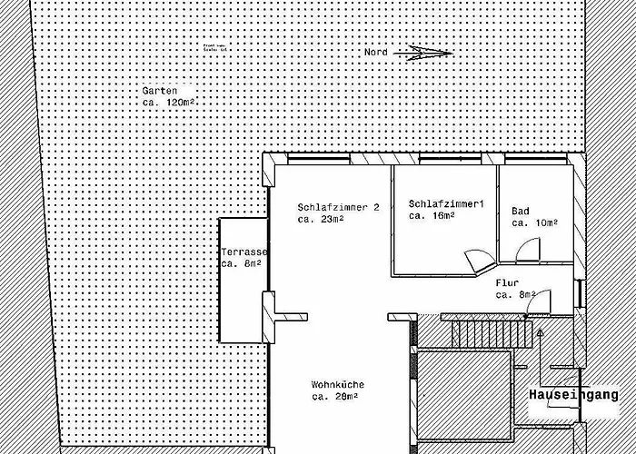 85 Qm Pauluste Mit Terasse Und Garten * Rostock