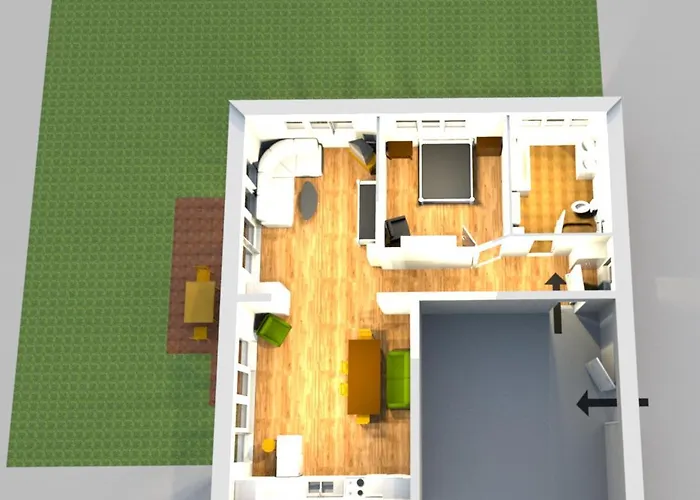 アパート 85 Qm Pauluste Mit Terasse Und Garten