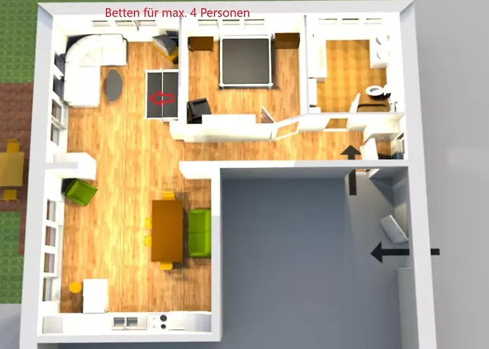 85 Qm Pauluste Mit Terasse Und Garten アパート